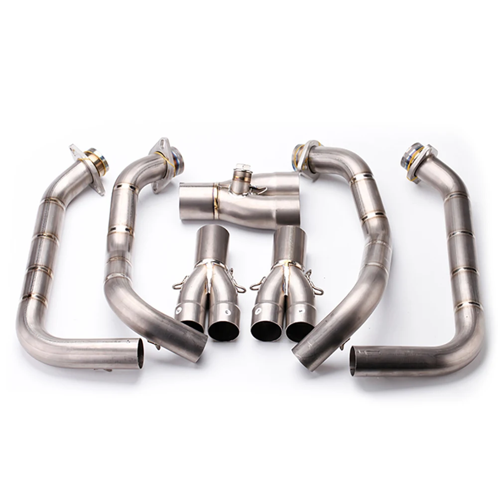 Front Pipe Connection Pipe Connect Original Motorcycle Complete Exhaust System For Z1000 51MM