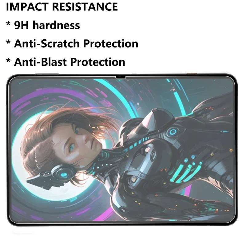 2PCS Screen Protector For RedMagic 3PRO Tempered Glass Protective Film Anti Scratch HD Arcuate Film for Gaming Tablet Protection