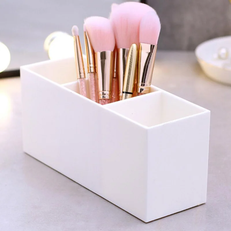 Acrylic Nail Art Brush Holder, Cosmetics Storage Box, Organizer Case, Bag Brushes, Make Up Tools, Home Storage