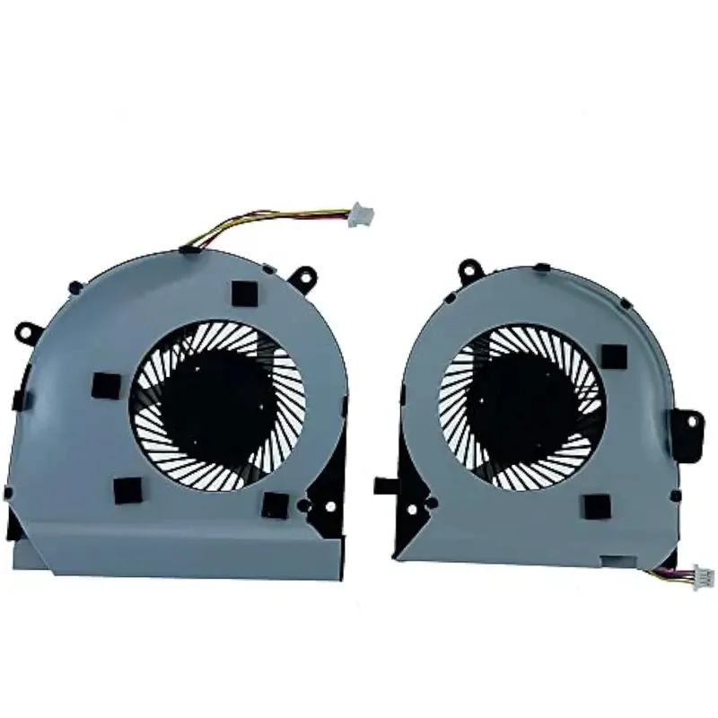 D+New CPU + GPU Cooling Fan for Asus ROG Strix GL502 GL502VS GL502VM GL502VT GL502VSK GL502VY Series Laptop (9mm Thin Pairs)