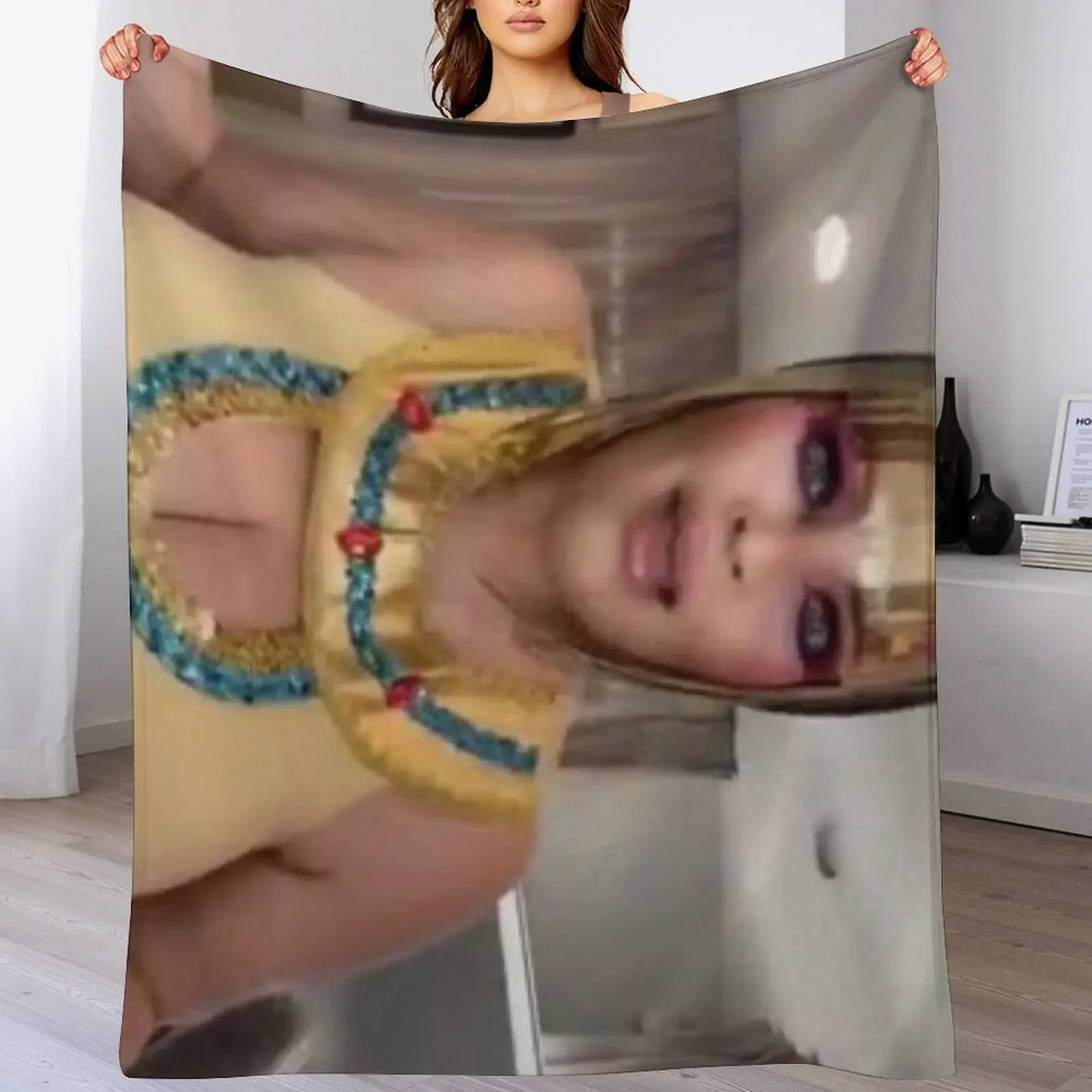 

trisha paytas Throw Blanket Soft Big Sofa Quilt Loose Soft Beds Blankets