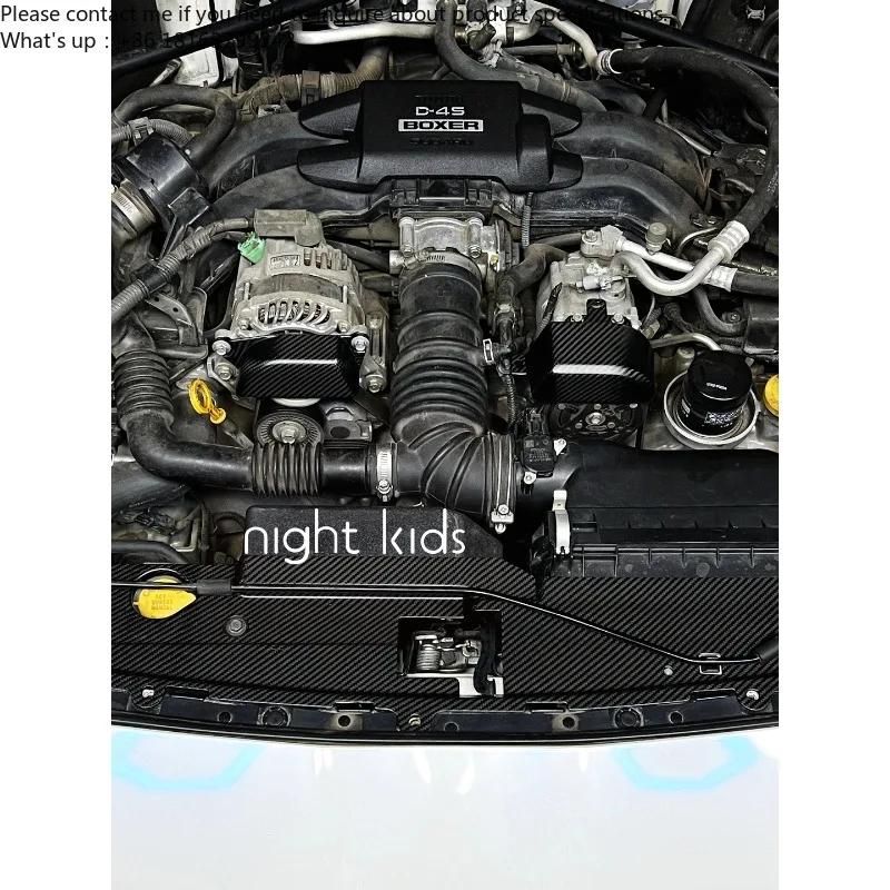 

Night Kids for 2013-2020 Toyota GT86 Subaru BRZ SION FRS modified engine compartment carbon fiber baffle FA20 86 BRZ accessories