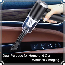 Portable Car Vacuum Cleaner 9000pa Mini Car Cleaner Type-C Charge Cordless 120W Handheld Vacuum Cleaner for Auto Interior