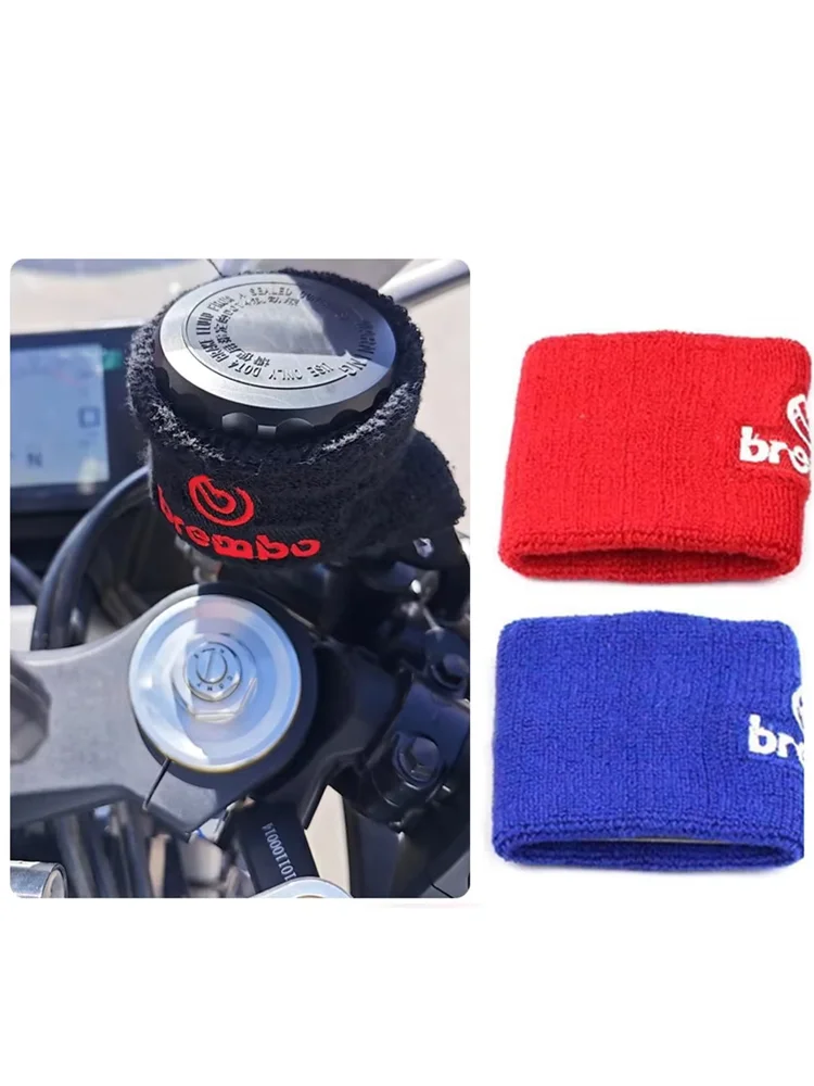 Embrayage de frein de réservoir de style de voiture de moto, bouchon de couverture d'huile précieux, protection de modification de chaussette, universel pour Brembo