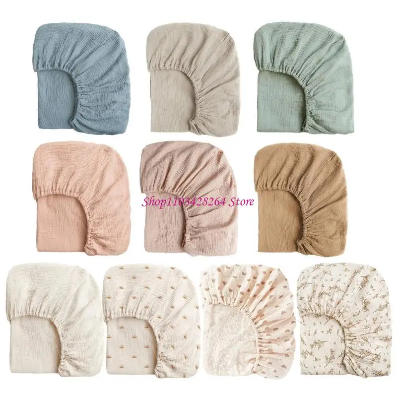 ملاءة أطفال مريحة وغطاء حماية لسرير الأطفال ضروري لفراش سرير الأطفال القياسي مقاس 28 × 52 بوصة