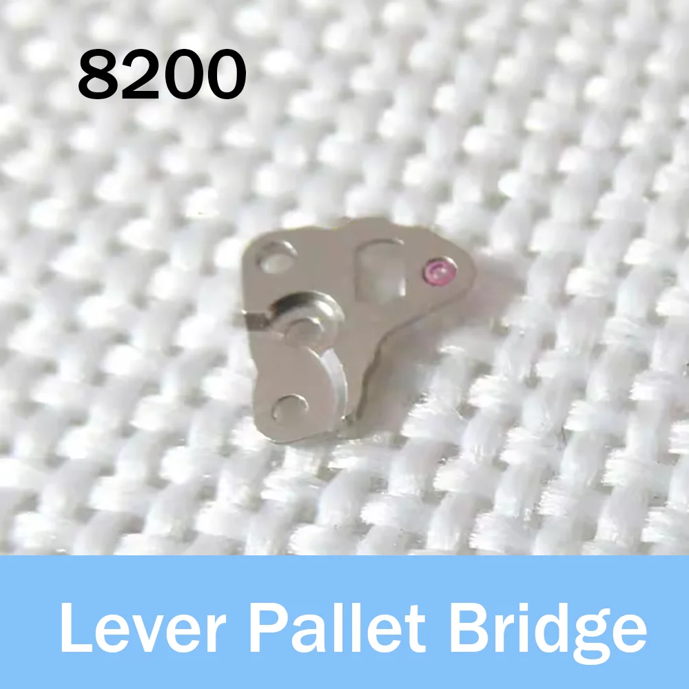Watch Movement Accessories Suitable for 8200 8215 Movements Escapement Fork Splint Watch Parts Lever Pallet Bridge 2pcs