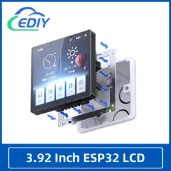 3.92 Inch IPS LCD Touch Display Smart Screen Displayesp32-S3 Wall Panel Smart Wall Switch Tablet Square Panel