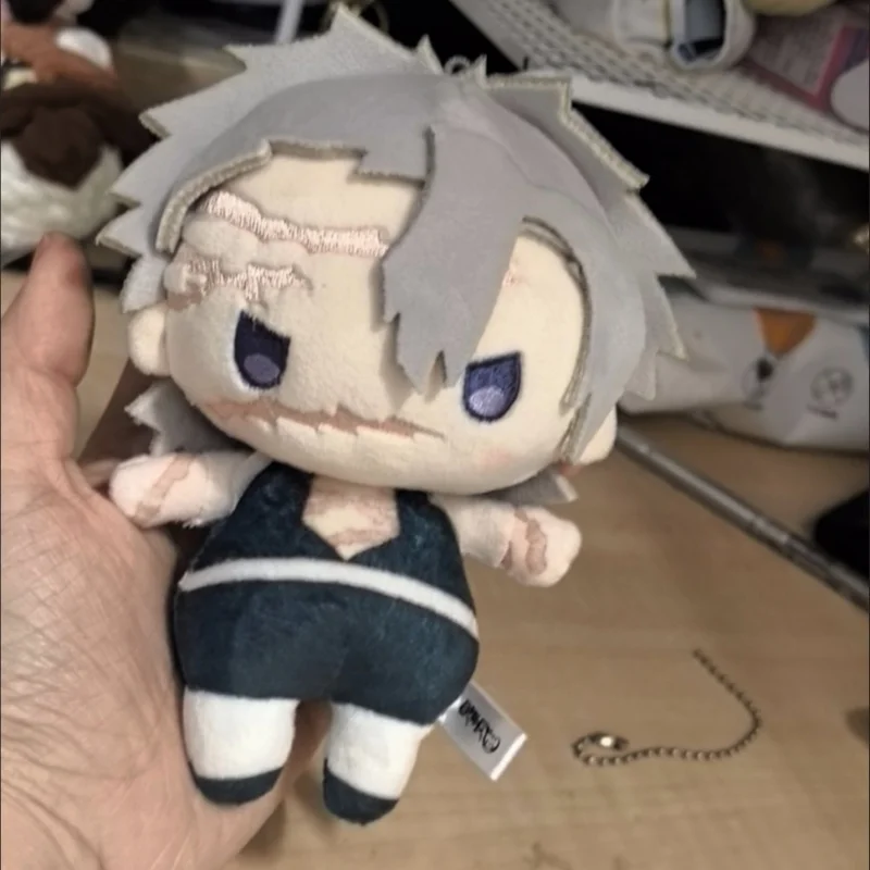 Demon Slayer:kimetsu No Yaiba Shinazugawa Sanemi Starfish Body Q-Version Doll Backpack Zipper Pendant Desk Display Ideal Gift