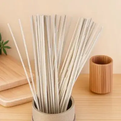

100pcs Rattan Sticks 3mm 25cm Eco Reed Diffuser Essential Oil Sticks Home Fragrance Air Freshener Bathroom Bedroom Office Aroma
