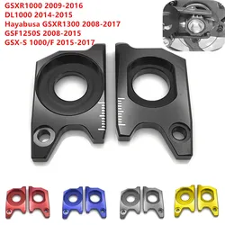 Motorcycle Rear Axle Spindle Chain Adjuster Blocks Tensioner For Suzuki GSXR1000 DL1000 Hayabusa GSXR1300 GSF1250S GSX-S 1000/F