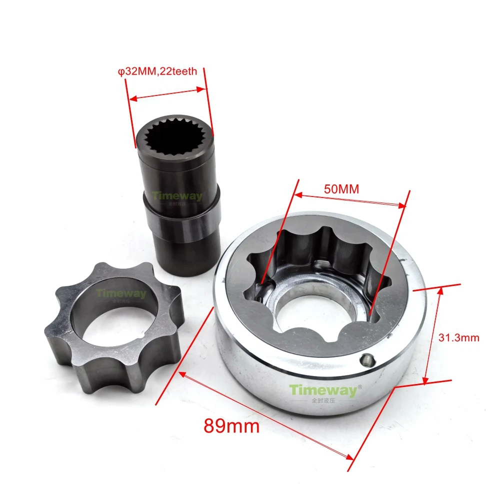 MPT035 MPT044 Hydraulic Charge Pump for MPT035D MPT044C Sauer Piston Pump Repair MPT Gear Pump