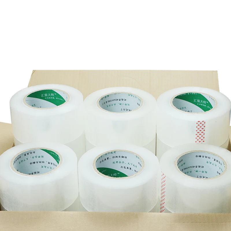 44mm Width Clear White Packing Tape, Heavy Duty Packaging Tape for Shipping Packaging Mobile Sealing decorative adhesive tapes