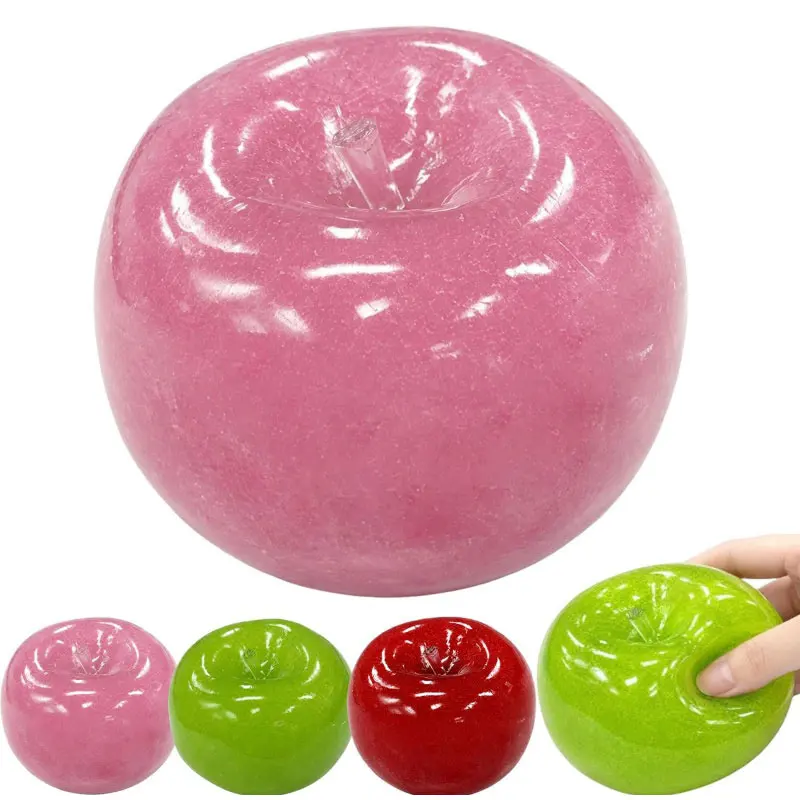 Cross-Border Slushie Apple Shapeable Slow Rebound Squishy Stress Relief Toy