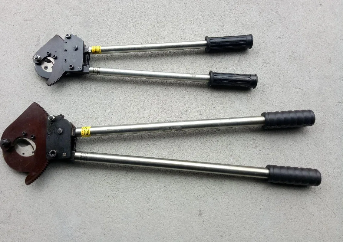 Cortador de cables eléctrico de grado Industrial modelo SU-J, herramienta manual de conductor de Cable mecánico eléctrico personalizable para proyectos OEM