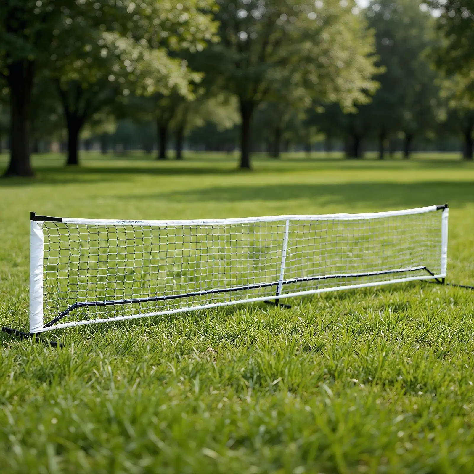 Pickleballs Trainer Net Pickleballs Training Aids Adjustable Height Sports Game Practice Equipment For Gym Yard Beach Outdoor