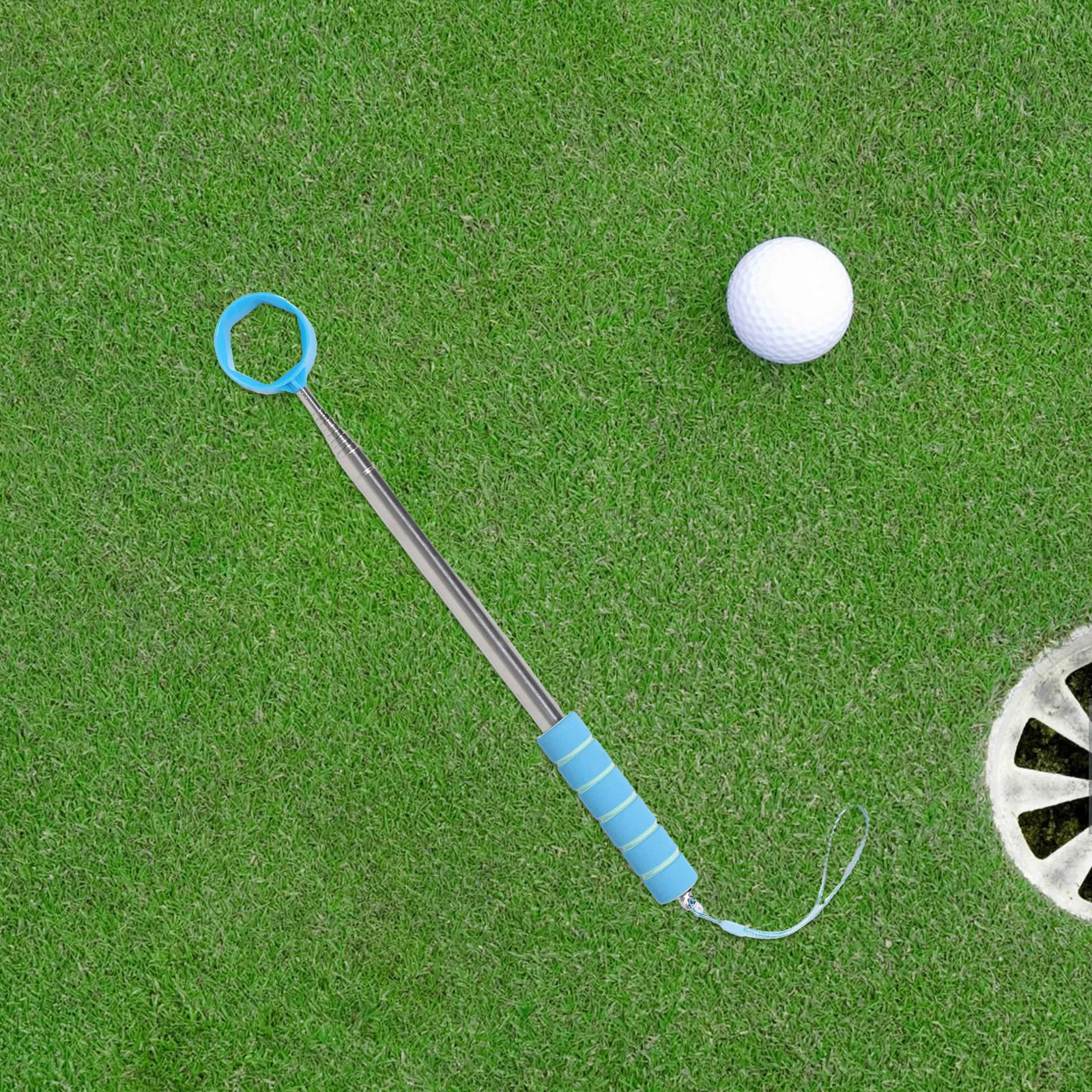 

Golf Ball Retriever Telescopic Design Extendable Ball Grabber Picker Upper for Water Bushes Golf Accessories Golfball Retriever