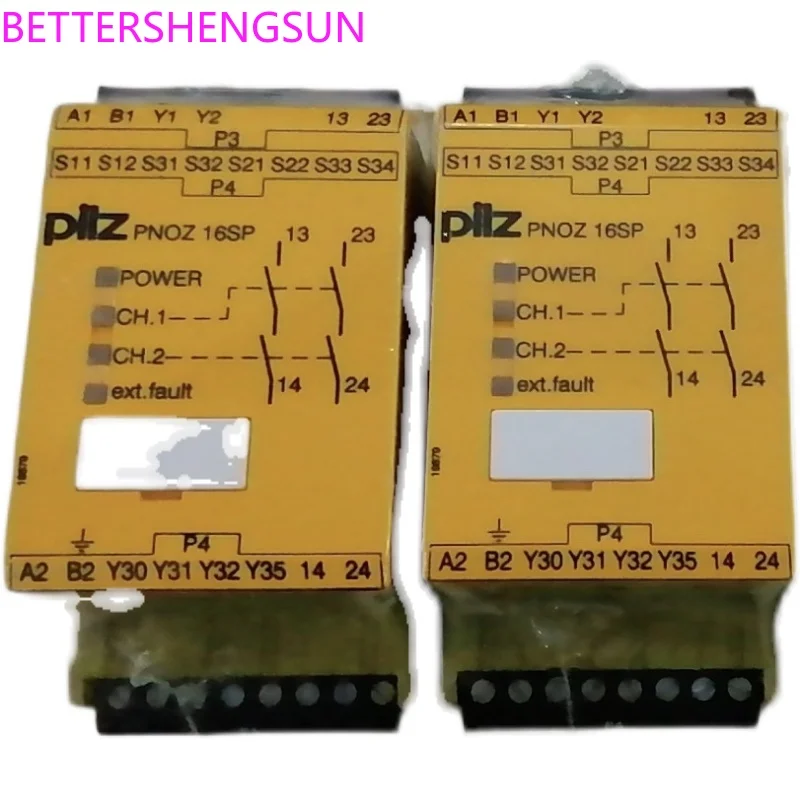 777070 Original safety relay PNOZ 16SP 24VAC 24VDC 2n/o