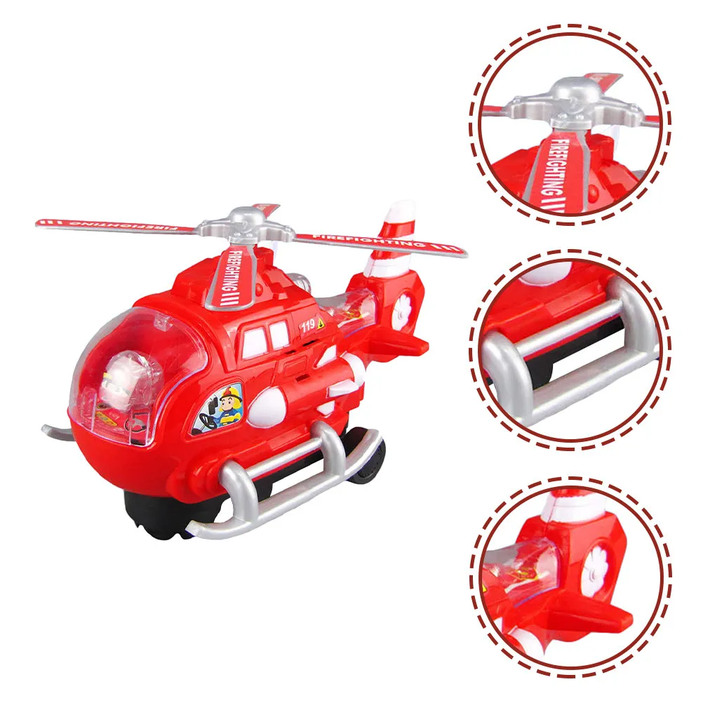 

Electric Helicopter Musical Glowing Design Kids Simulation Plastic Funny Children Plaything Birthday Gift Helicopter