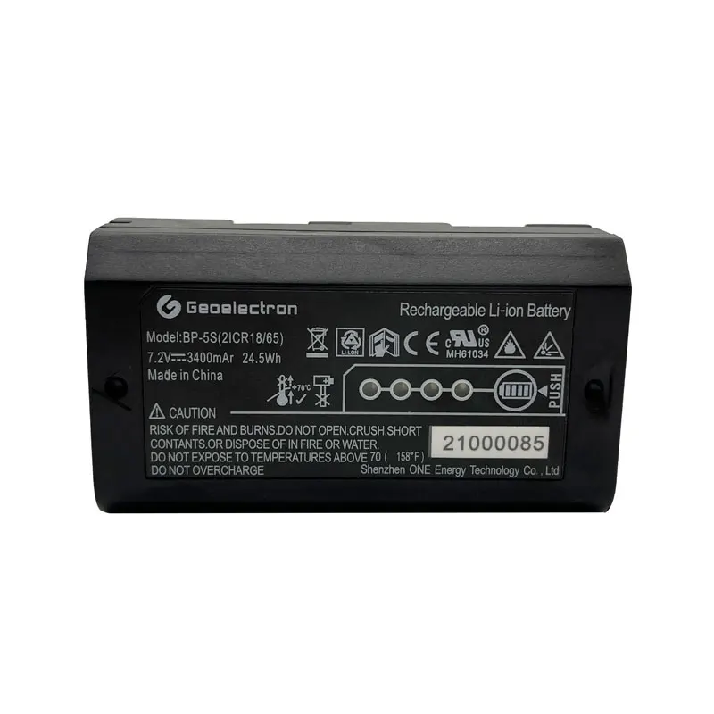 Imagem -03 - Bateria para South Unistrong Controlador de Dados Stonex X11 A90 Stonex P9-g Stonex P9-ii s6 s9 7.2v 3400mah Bp5s