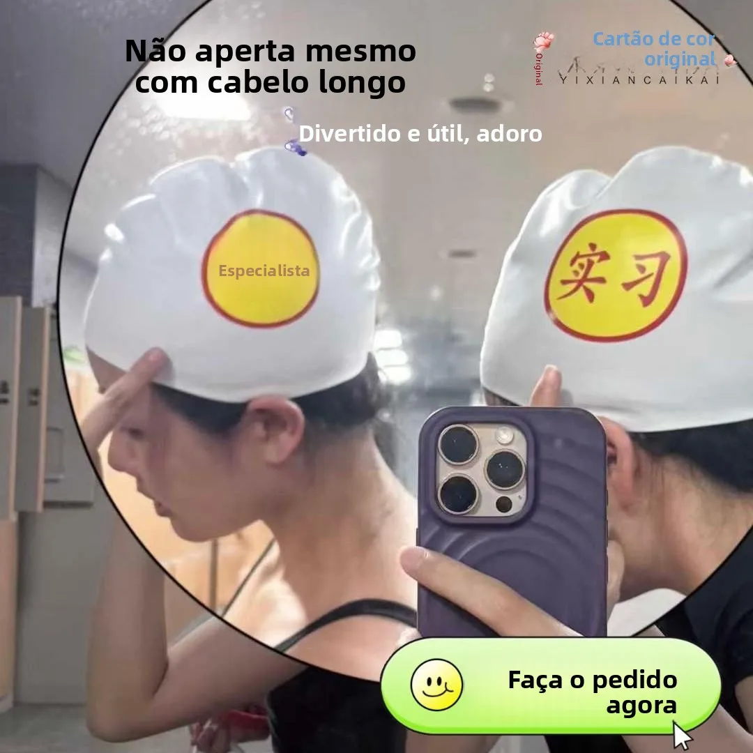 touca-de-natacao-de-silicone-simples-espessa-impermeavel-alta-elasticidade-confortavel-tamanho-grande-para-iniciantes-n