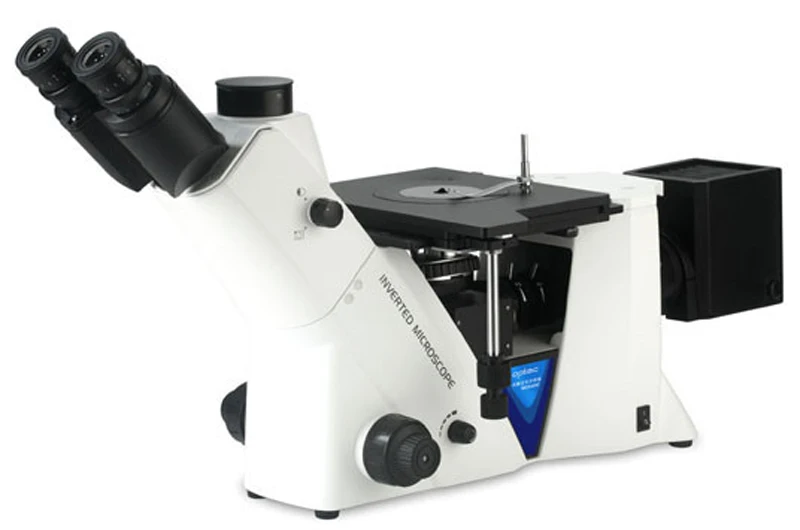 Microscópio metalúrgico invertido de joias de fluorescência
