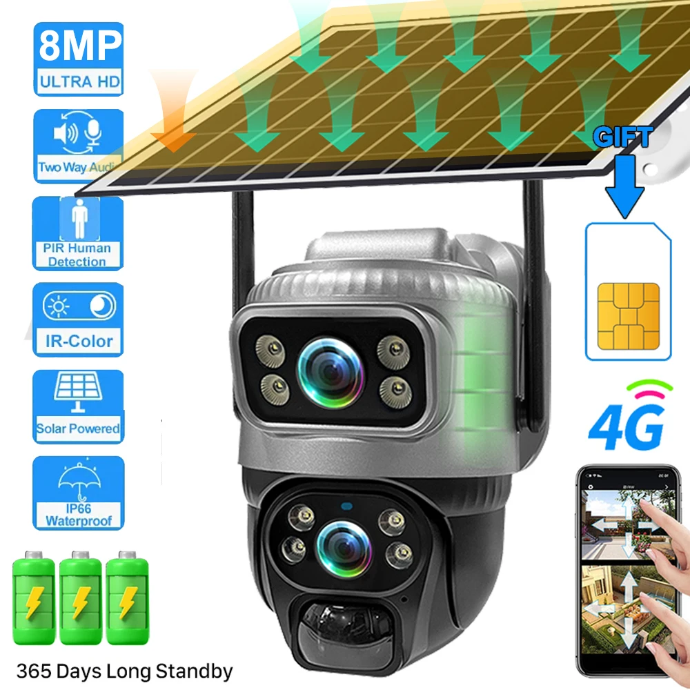 v380-4g-camera-with-sim-card-solar-panel-low-power-waterproof-cctv-camera-support-pir-human-detect-night-vision-built-in-battery