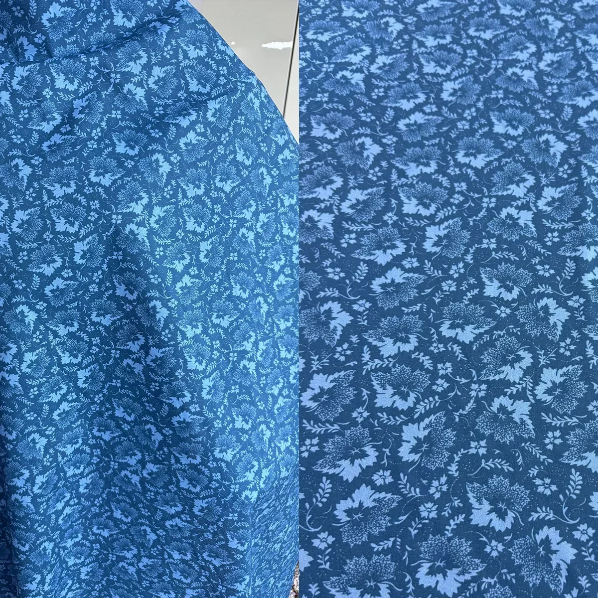 100 Count High-density Cotton Poplin Digital Printed Fabric Dress Handmade DIY Clothing Fabric