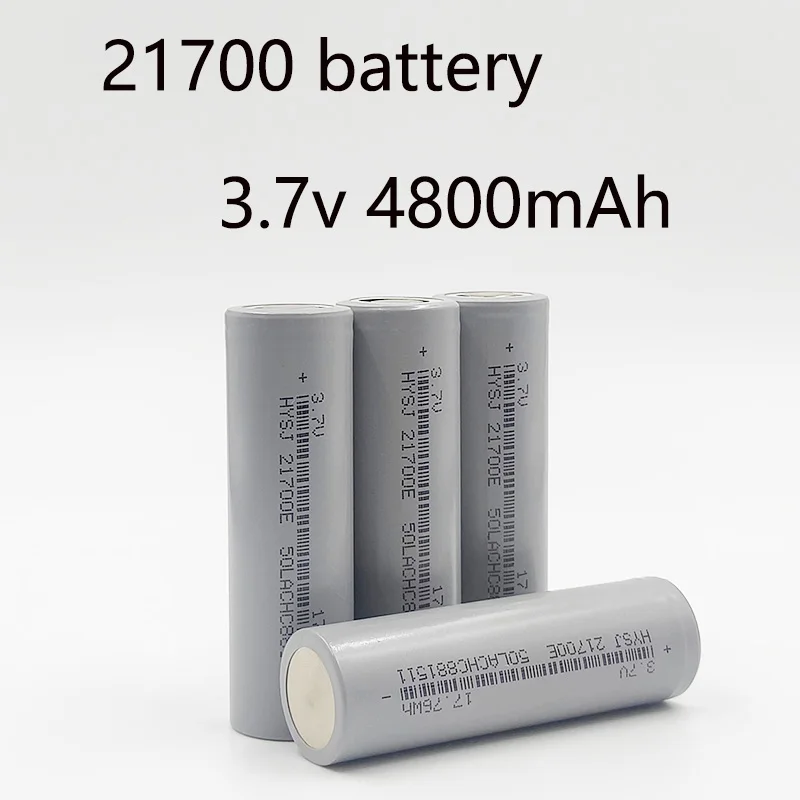 21700 4800mAh 30A akumulator litowo-jonowy wysoki prąd moc baterii do latarka kamery Tesla Powerbank