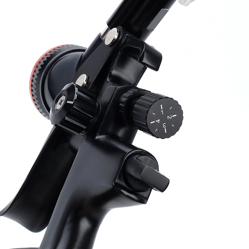 1.3MM Low Pressure & High Efficiency Spraying with Adapter & Mix Tank for Industrial/Musical Instruments/Car Repair