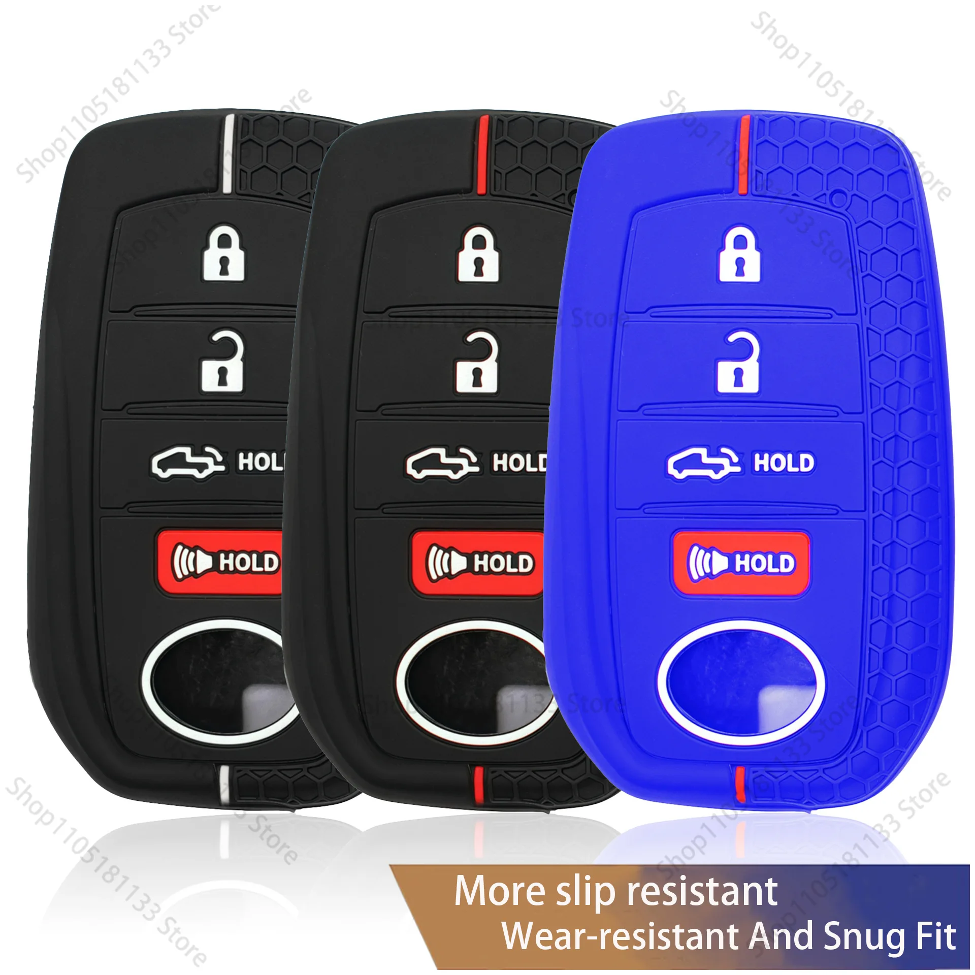 Anti Scratch Shockproof Silicone Cover For Toyota RAV4 C-HR Highlander Corolla Prado IZOA Levin Key Fob Protective Case