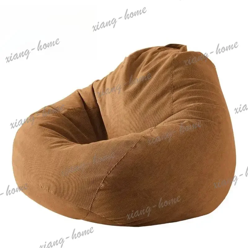 Factory Direct Yellow Minimalist Lazy Bean Bag Sofa Oversized Japanese Lounges Lazy Bean Bag Sofa Individual Divano Soggiorno Ho