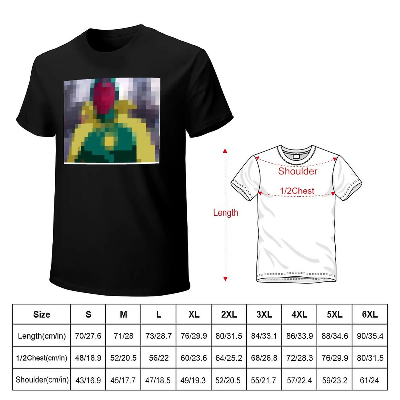 pixel vision T-Shirt men t shirt cotton 100% T-Shirt