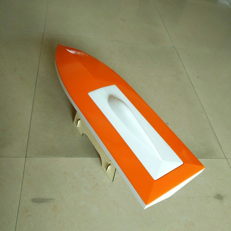 Small O Boat Model Remote Control Ship Fiberglass Shell with Anti Overturning Electric Boat Shell Model