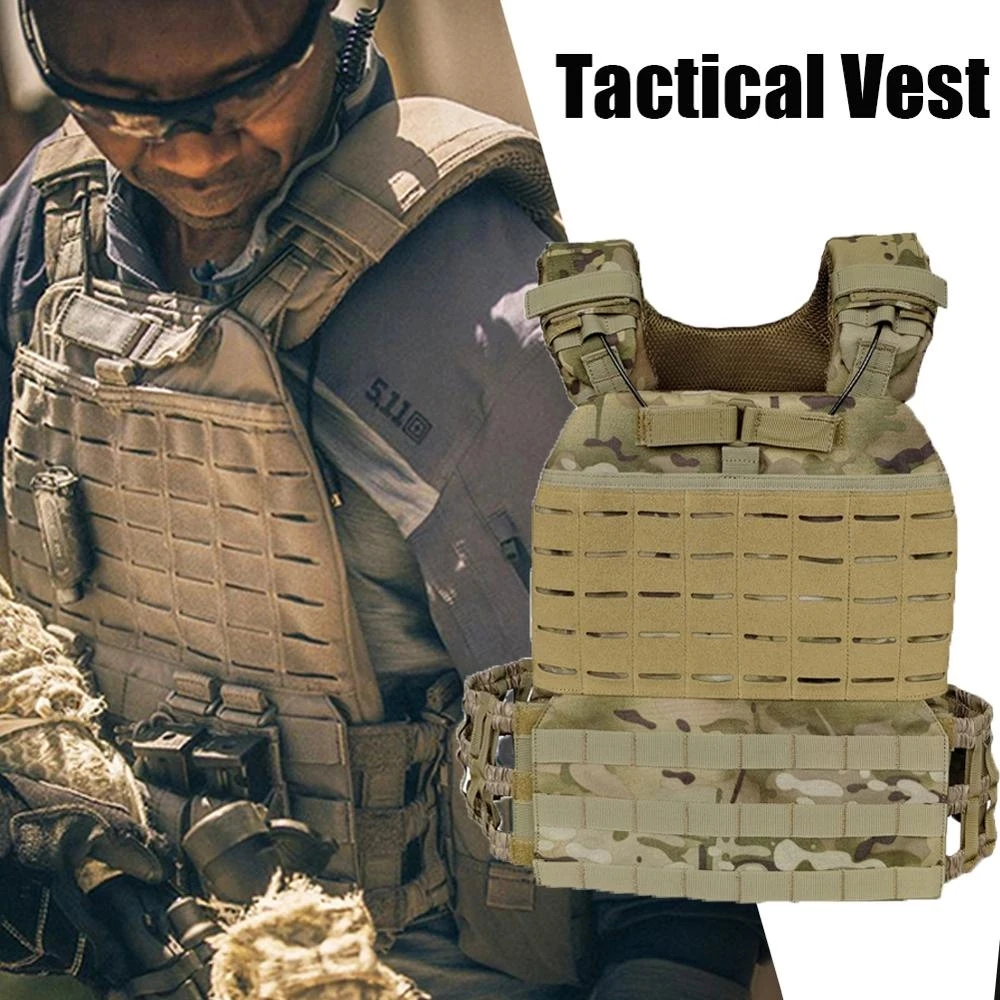 Training Hunting Tactical Vest for Men/Women Plate Carrier Body Armor Hiking Chest Rig Assault Armor Vest Molle Airsoft