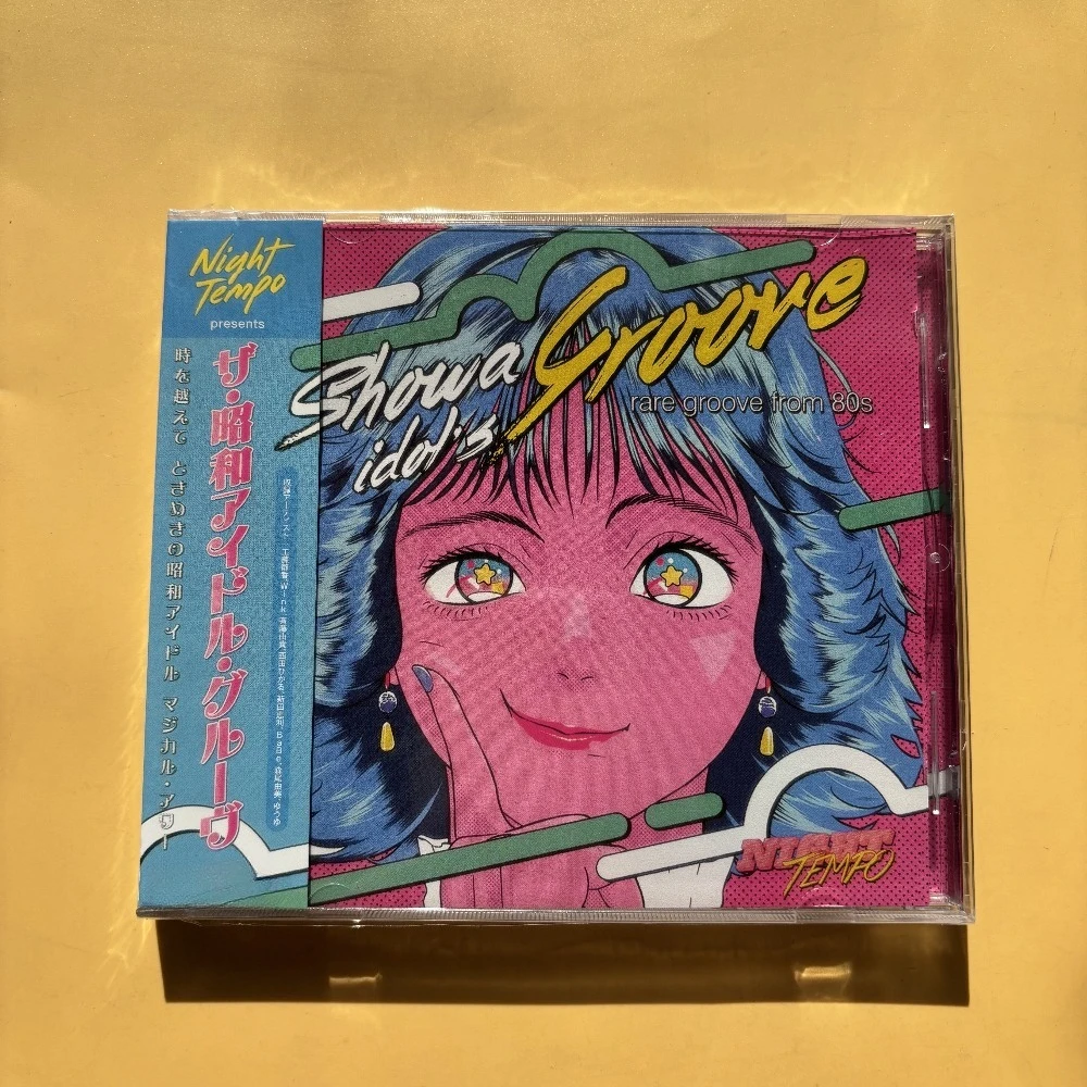 

Альбом Night Tempo на компакт-диске | Showa Idol Groove | Ретро-диски с японским городским попом и диско-ремиксами, Hi-Fi аудио для домашнего прослушивания