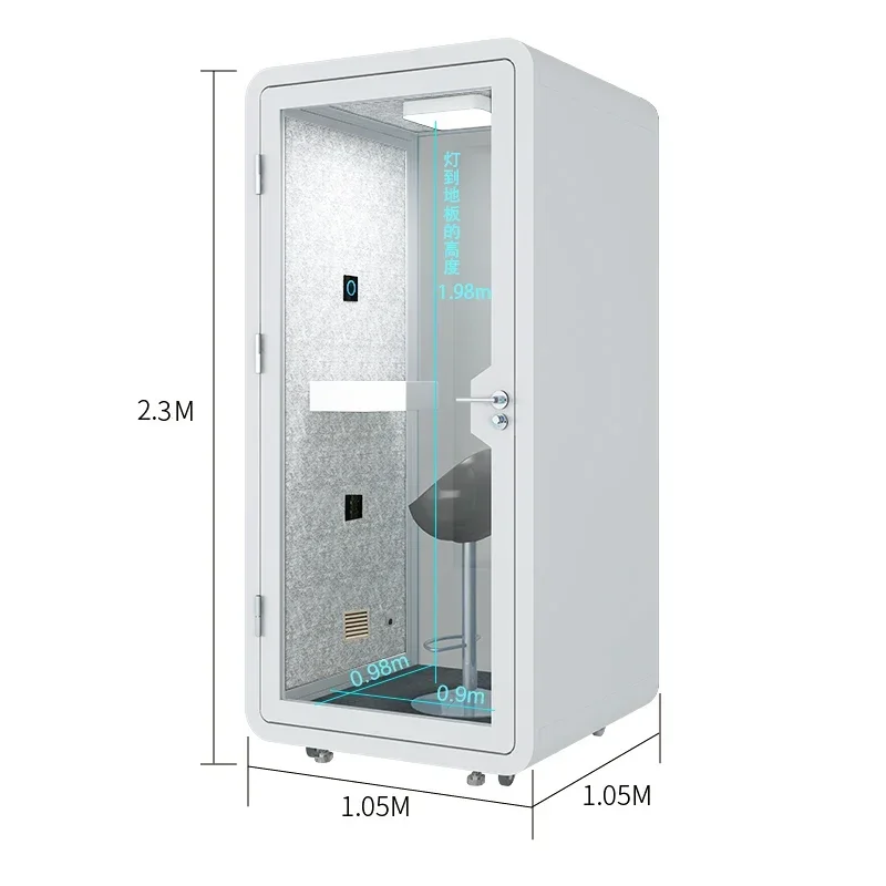 Sound Insulation Study Cabin Conference Phone Booth Acoustic Booth