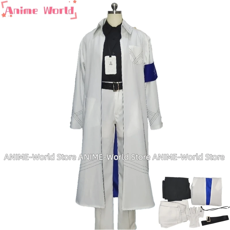 

Anime Blue Archive Schale Sensei Game Suit Cosplay Costume Cool Handsome Uniform Halloween Party Role Play Outfit