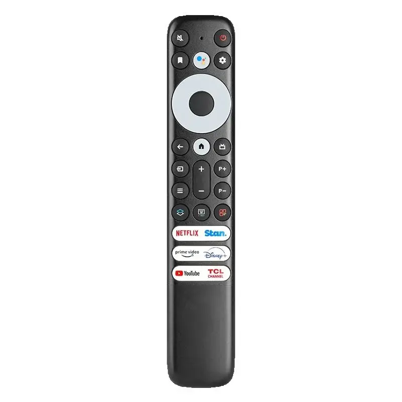 

RC902V FAR1 For TCL Voice Remote Control Replacement With YouTube Netflix PrimeVideo Buttons, For TCL TV 75C835 65C835 55C835