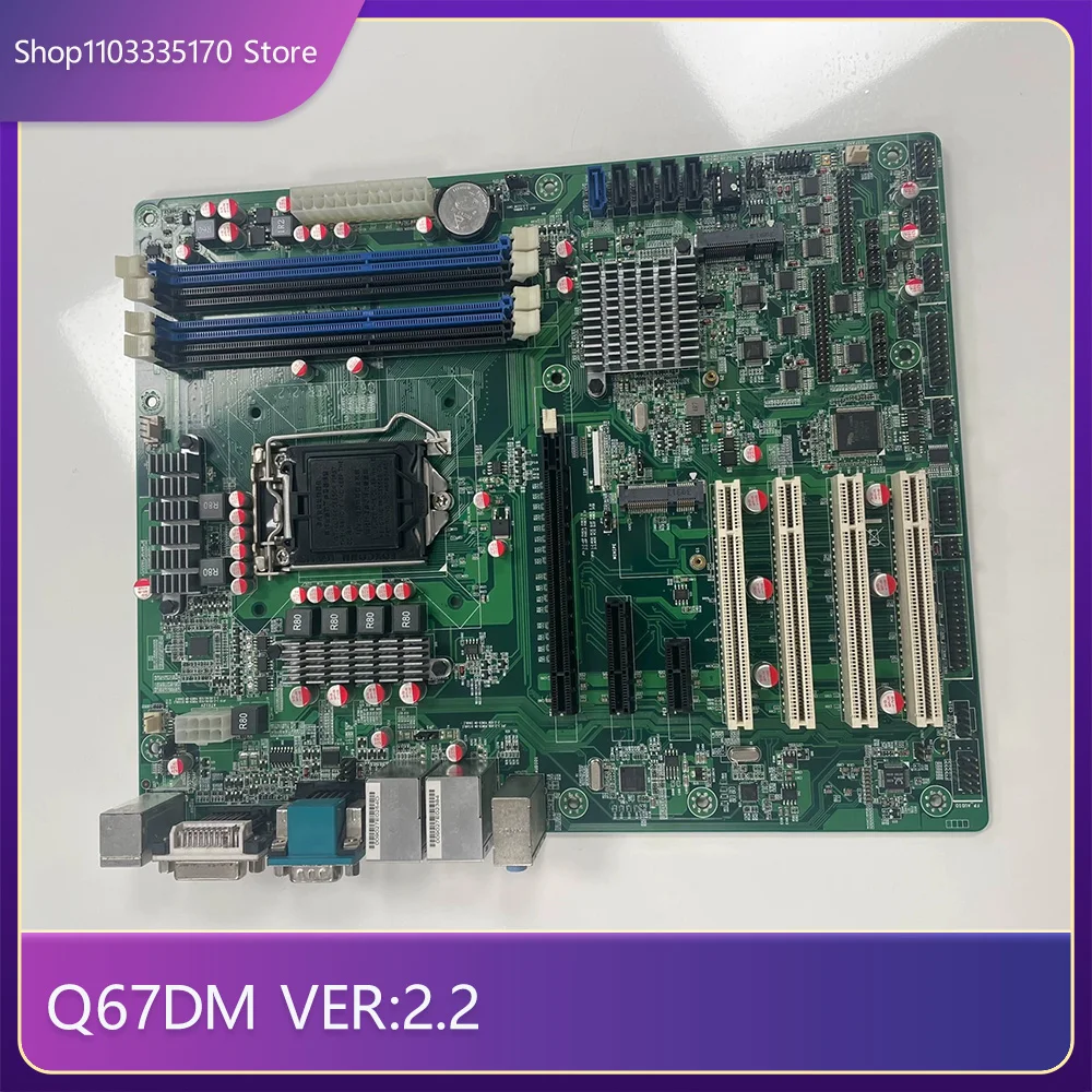 

Основная плата промышленного компьютера Q67DM VER:2.2
