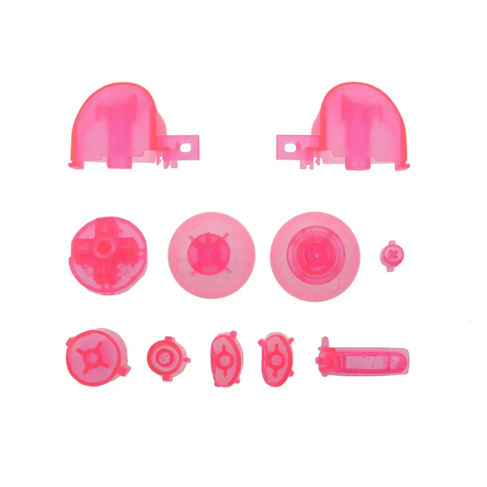 JCD 1Set Full Set L R ABXY Z Keypads Buttons With Thumbsticks Caps For Nintend GameCube NGC D-Pads Power ON OFF Buttons