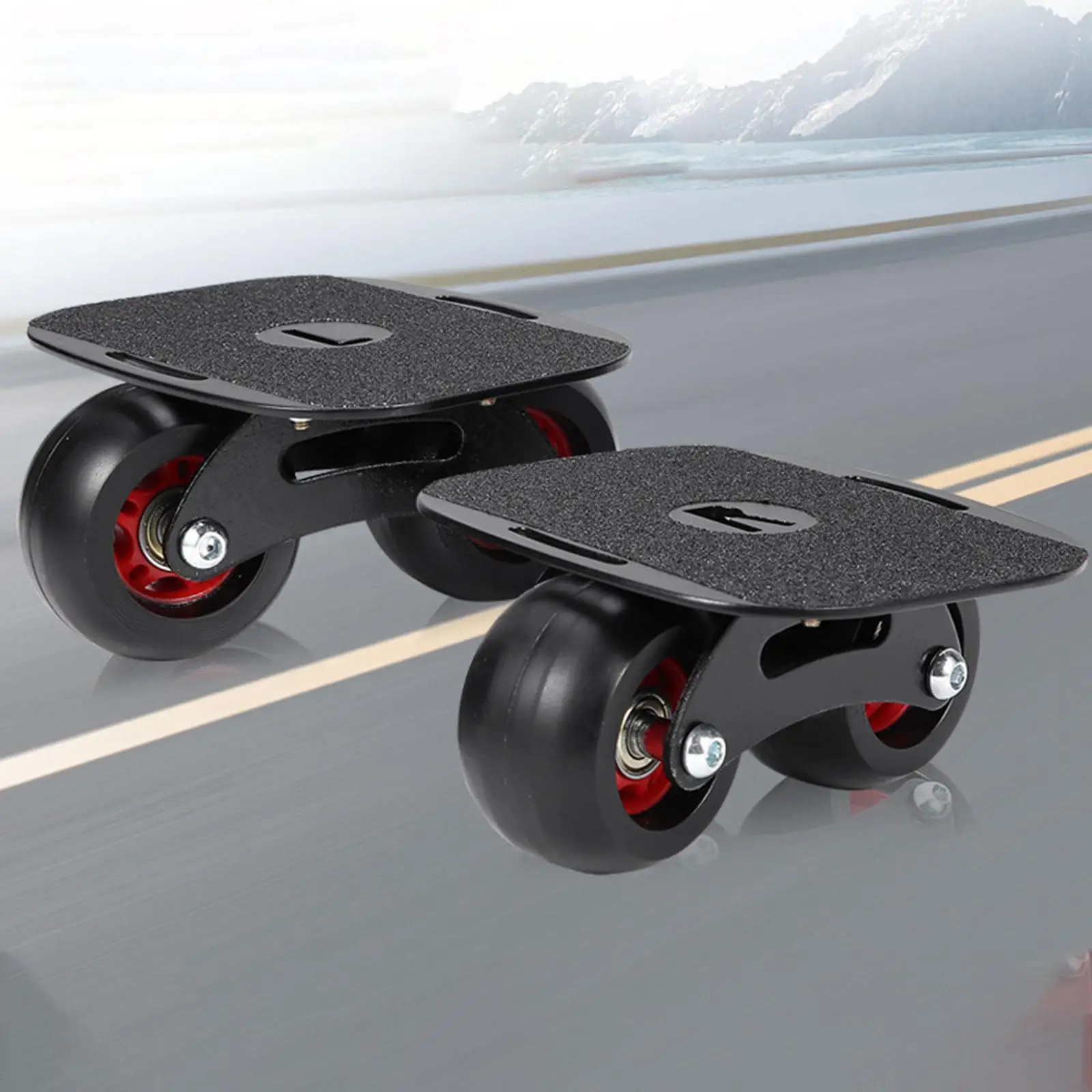 

1 Pair Drift Skates Birthday Gift Split Drift Boards for Outdoor Men Women