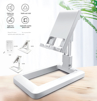 Foldable Tablet Mobile Phone Desktop Phone Stand for iPad iPhone Samsung Desk Holder Adjustable Desk Bracket Smartphone Stand