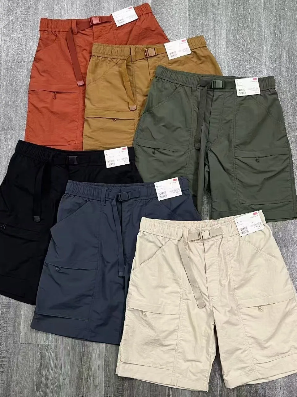 

Summer New Nylon Casual orts Comfortable Sports Outdoor Function Workwear Pants Qui Dry Straight Leg Loose Fit Youth Sle