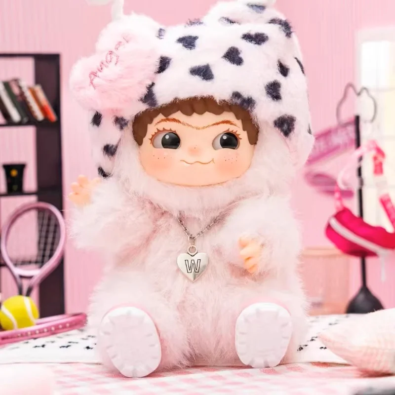 Figurka Akcji Wakuku Angel Series Różowy Anioł Miłości Lalka Model Ozdoba do Torby Zawieszka Kolekcja Zabawka Prezent dla Dziewczynki Dostępna od Ręki