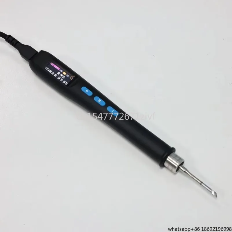 

T208 Mini Portable Smart Soldering Station with LCD Display and Button Soldering Pen, Quick Charging Ready to Use