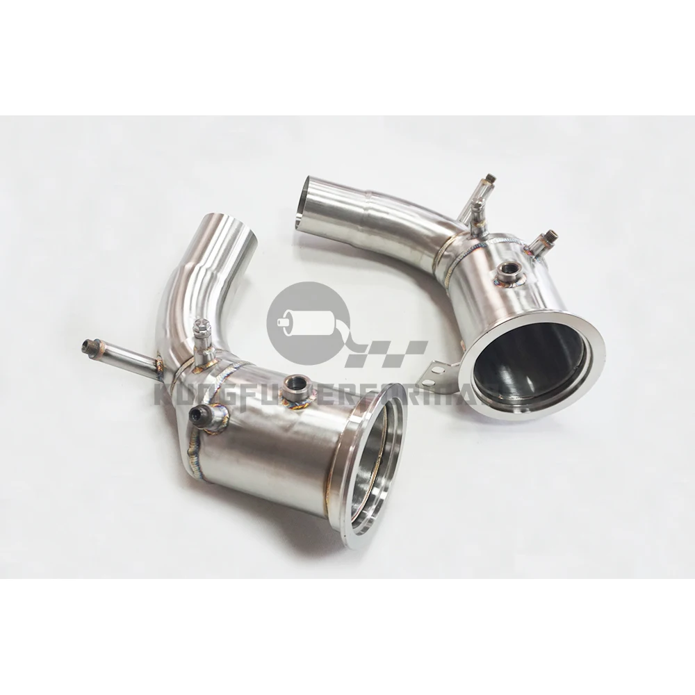 KUNGFU PERFORMANCE SS304 Porsche 911 992 3.0 Carrera S GTS Catless Downpipe 2018+