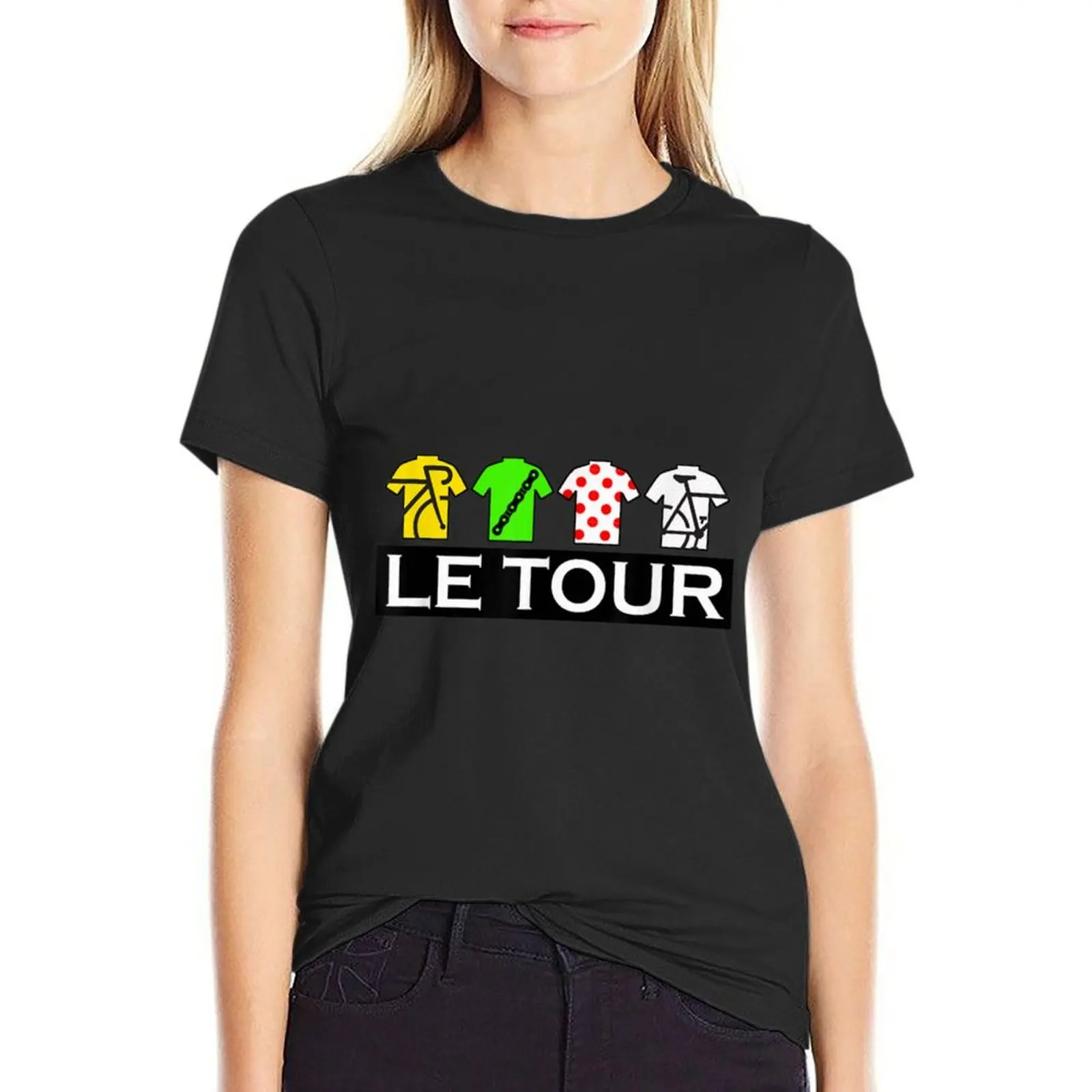 Cycling Tour Fan- Limited Edition | Perfect Gift For you and friends T-Shirt Blouse plus size tops Women t-shirts