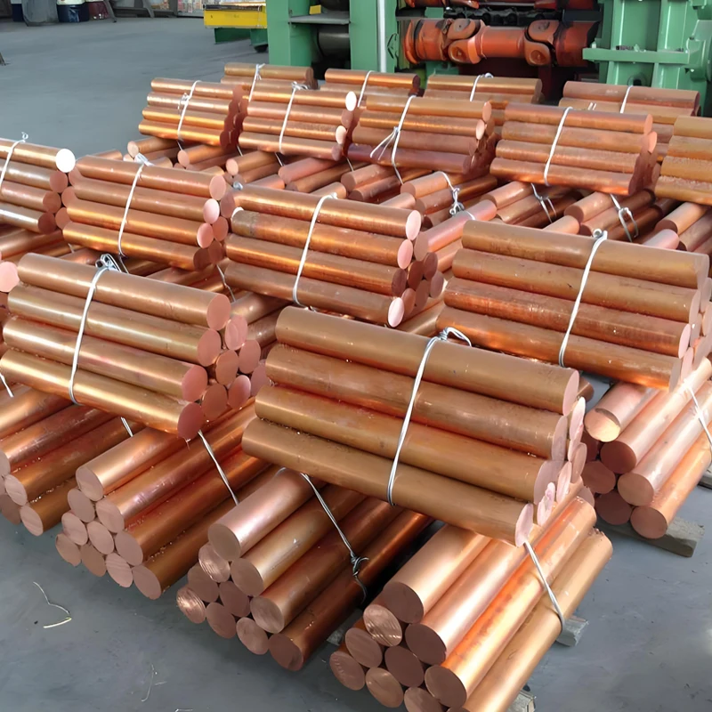 Wholesale Solid Brass Copper Bar Rod Customizable 99.9% High Quality Good Price Bending Cutting Welding Direct China Factory