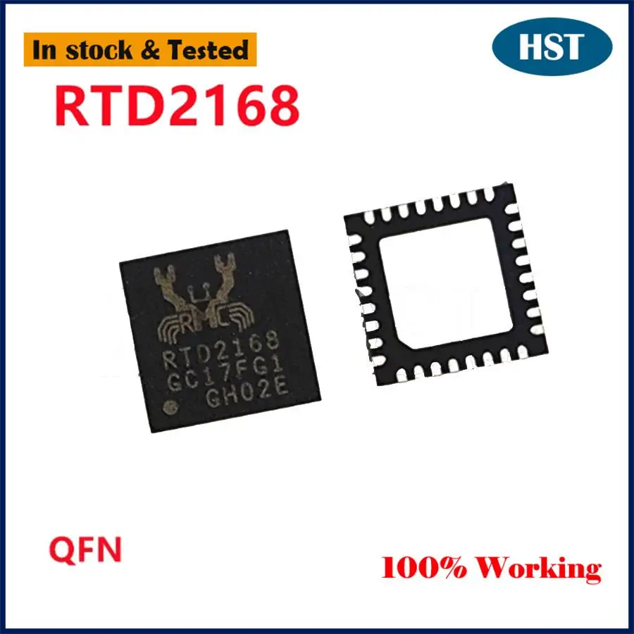 5PCS/LOT New Original RTD2168-CG RTD2168 QFN32 IC Chip