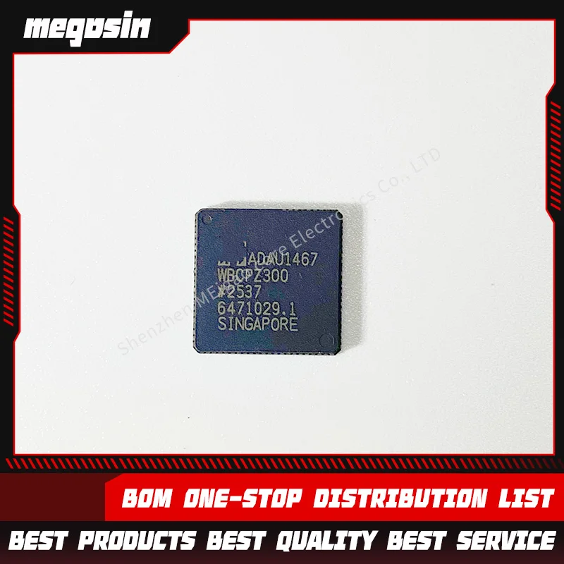 1pcs/lot ADAU1467WBCPZ300 1467WBCPZ300 LFSCP88 QFN88 Digital Signal Processor chip